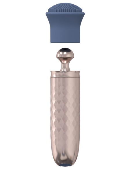 Le Thrill - Vibrateur Interchangeable 10 Vitesses - Bleu Le Thrill - Vibrateur Interchangeable 10 Vitesses - Bleu
