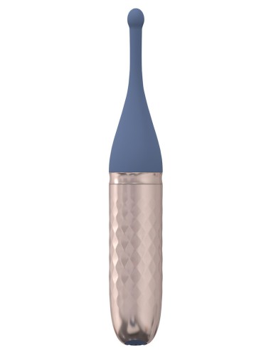 Le Thrill - Vibrateur Interchangeable 10 Vitesses - Bleu