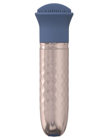 Le Thrill - Vibrateur Interchangeable 10 Vitesses - Bleu
