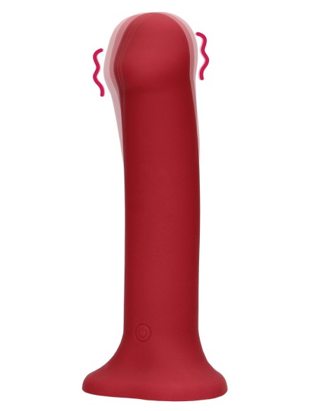 Gode Vibrant Palik L 17 x 4.5cm Rouge