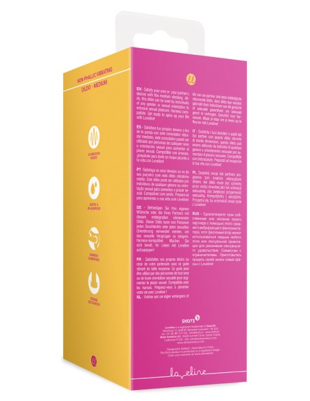 Gode Vibrant Palik M 16 x 3.7cm Rose