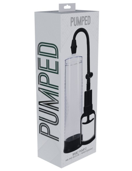 Pompe à pénis Basic Pump 2 20 x 5.8 cm Transparente