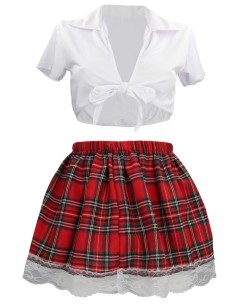 Costume sexy d'Écolière Schoolgirl S/M