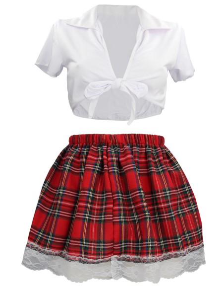 Costume sexy d'Écolière Schoolgirl S/M