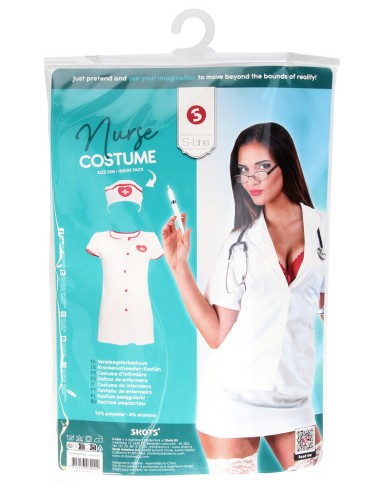 Costume sexy d'Infirmière Nurse S/M