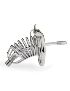 Cage de chasteté Reegik avec Tige d'urètre 8.5 x 3.5cm