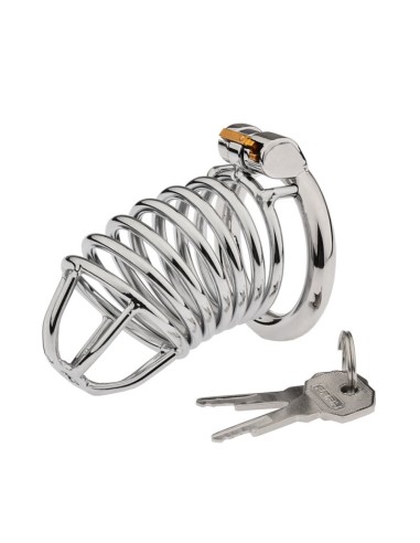 Cage de chasteté Reegik avec Tige d'urètre 8.5 x 3.5cm