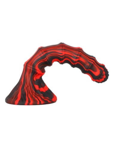 Gode Accordio S 16 x 3.7cm Rouge et Noir