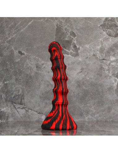 Gode Accordio S 16 x 3.7cm Rouge et Noir
