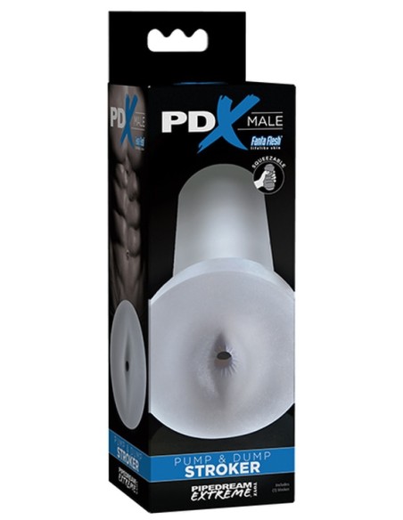 Masturbateur Pump & Dump Transparent - Masturbateurs Réalistes - 2