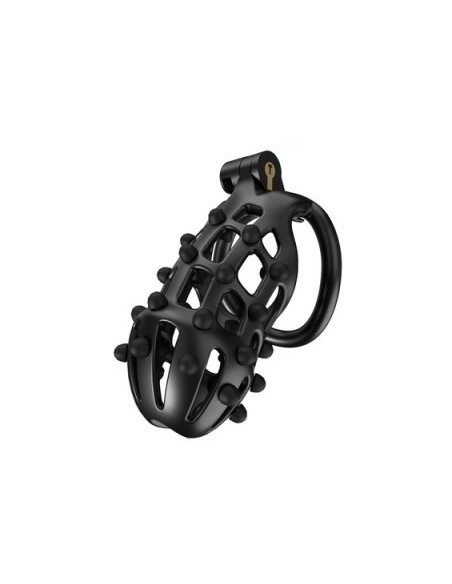 Cage de chasteté Point Up XL 11 x 4 cm Noire Cage de chasteté Point Up XL 11 x 4 cm Noire