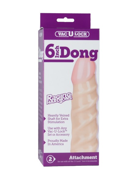 Gode raging Vac-U-Lock 15 x 3.5 cm Gode raging Vac-U-Lock 15 x 3.5 cm