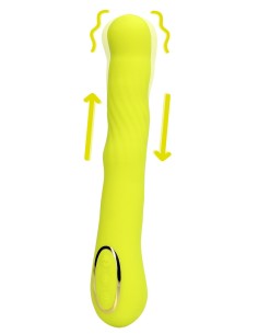 Stimulateur de Prostate Vibrant Lemonpassion 17 x 3.5cm Jaune