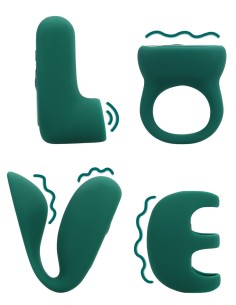 Coffret Sextoys de couple LOVE SEXPLORE 4 Accessoires