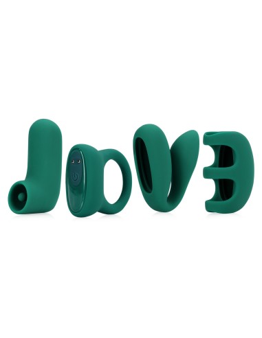 Coffret Sextoys de couple LOVE SEXPLORE 4 Accessoires