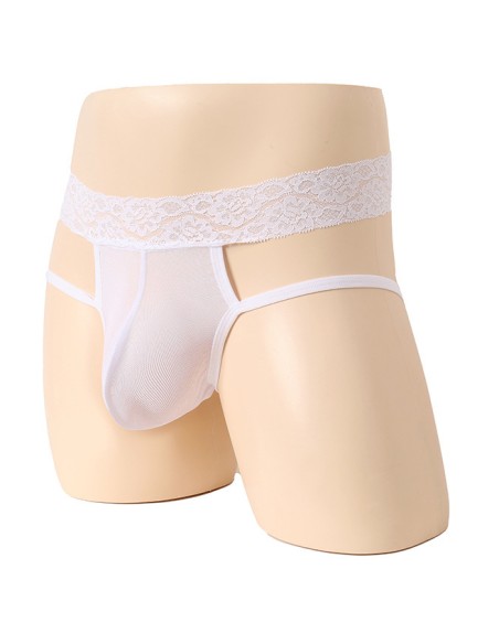 Jock fin Dentwaist Blanc