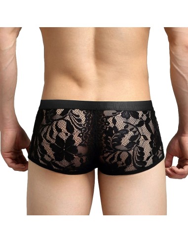 Boxer Dentelle Tauwell Noir