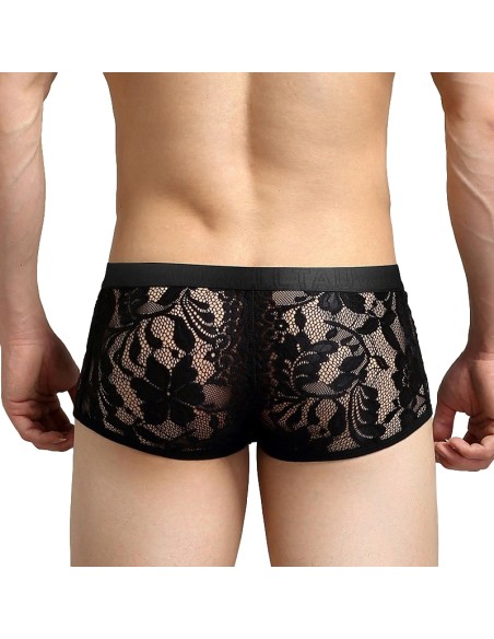Boxer Dentelle Tauwell Noir