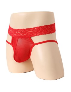 Jock fin Dentwaist Rouge
