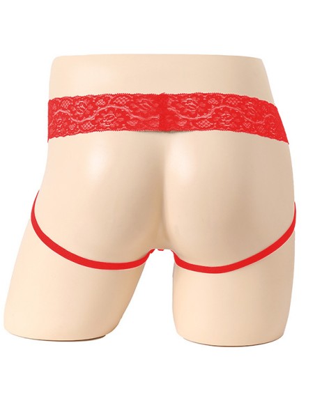 Jock fin Dentwaist Rouge