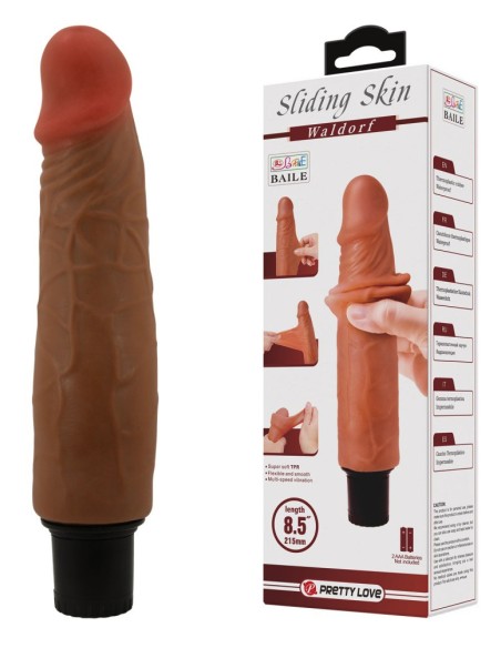 Gode Vibrant Waldorf 17.5 x 4.2cm Marron