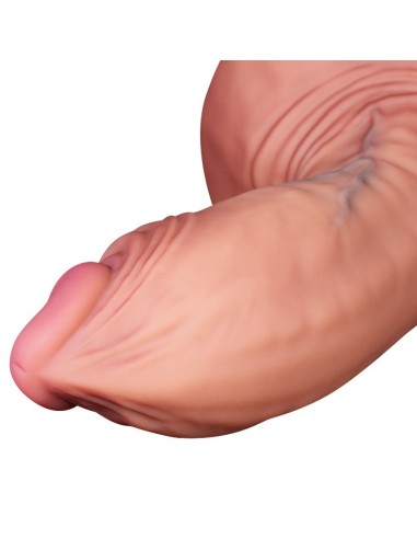 Gode Réaliste CURVE DIKY L 15 x 6cm Marron