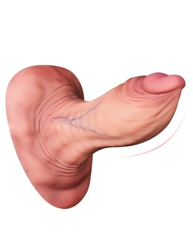 Gode Curve Diky M 12 x 5cm Marron