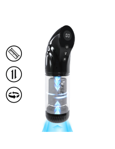 Masturbateur Strokemate Rotation et Va-et-vient Noir