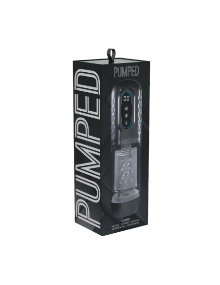 Masturbateur Vortex Va-et-Vient et Rotation Noir Masturbateur Vortex Va-et-Vient et Rotation Noir