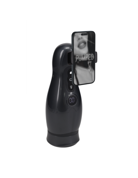 Masturbateur Virtuo Vibrations et Succion Noir