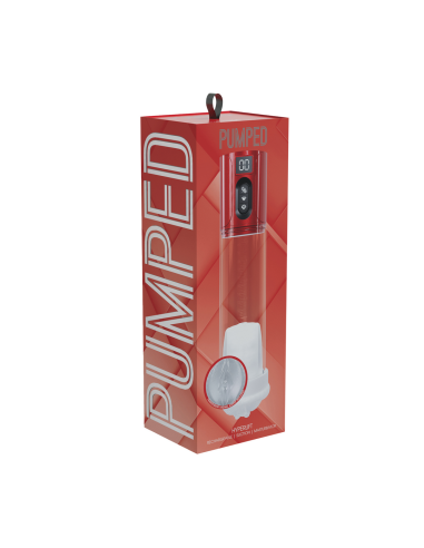 Pompe à pénis Hyperlift 22 x 7 cm Rouge