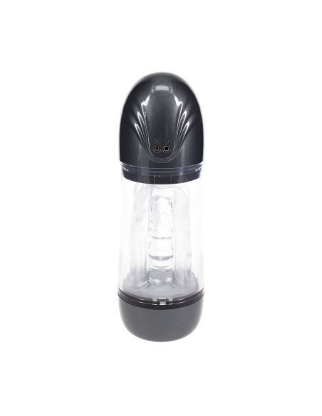 Masturbateur Sonicpull Vibrations et Succion Noir