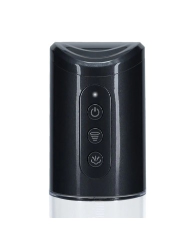 Pompe à pénis Hyperpump 20 x 5.8 cm Noire