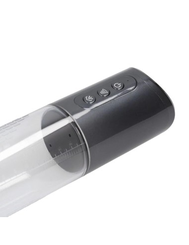 Pompe à pénis Hyperpump 20 x 5.8 cm Noire