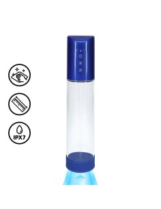 Pompe à pénis Hyperpump 20 x 5.8 cm Bleue