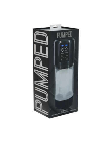 Masturbateur Ultralift Vibrations et Succion Noir