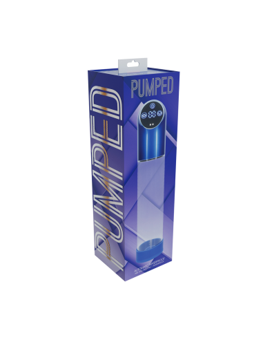 Pompe à pénis Autovac 20 x 5.8 cm Bleue