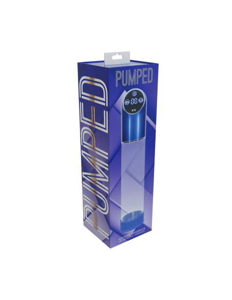 Pompe à pénis Autovac 20 x 5.8 cm Bleue