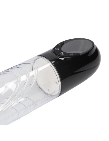 Pompe à pénis Cyberpulse 21 x 6 cm Noire