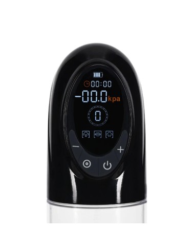 Pompe à pénis Cyberpulse 21 x 6 cm Noire