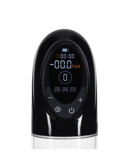 Pompe à pénis Cyberpulse 21 x 6 cm Noire