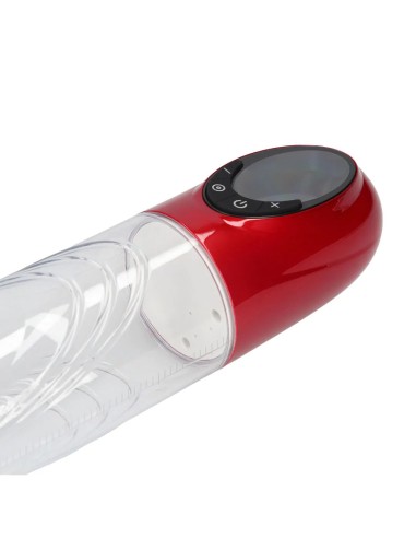 Pompe à pénis Cyberpulse 21 x 6 cm Rouge