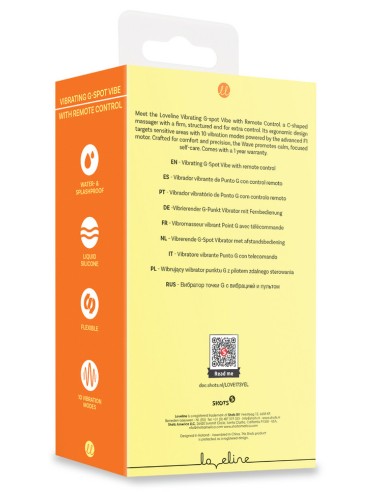 Stimulateur Point G Yellby 10 x 3.8cm