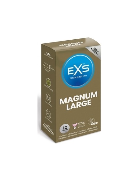 Préservatifs Grande Taille Magnum x12