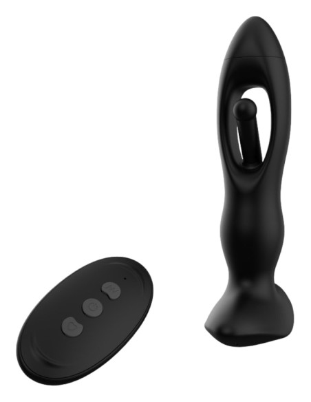 Stimulateur Prostatique Vibrant Slapslup 13 x 3.6cm Noir