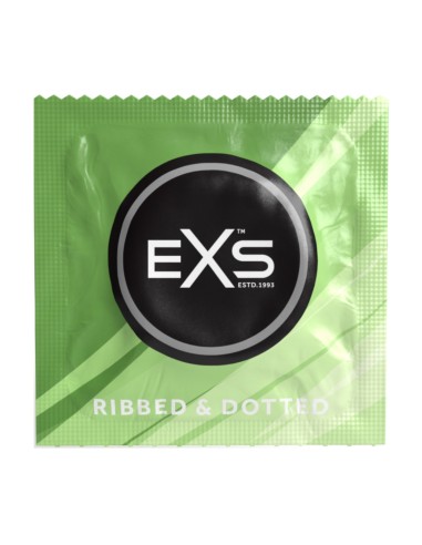 Préservatifs Ribbed & Dotted 54mm x12