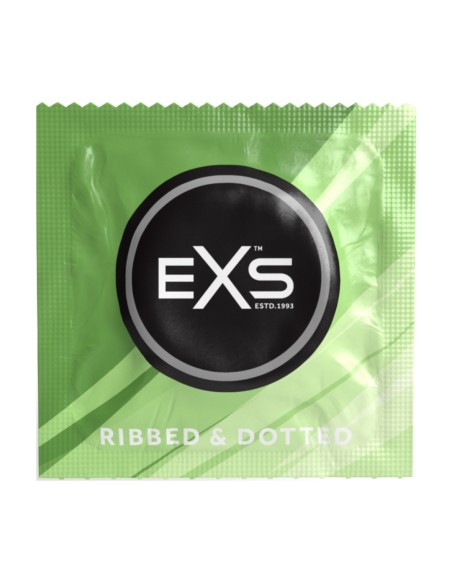Préservatifs Ribbed & Dotted 54mm x12