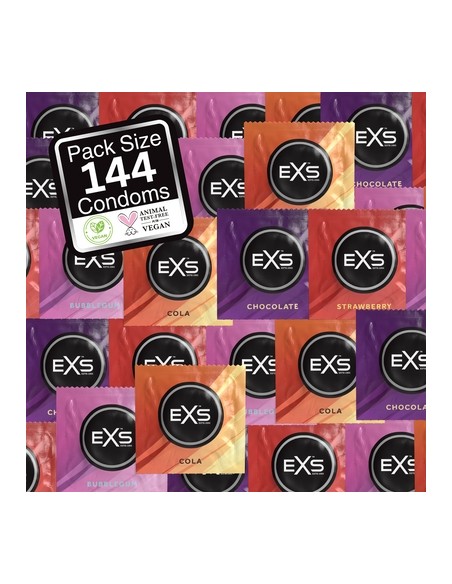 Préservatifs aromatisés Mixed Flavours x144