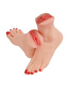 Masturbateur Pieds Polished Toes