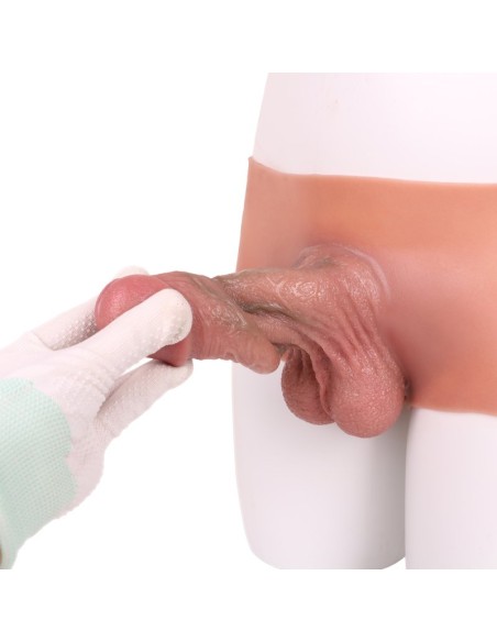 Gode Ceinture Creux Juniorix 13 x 5cm